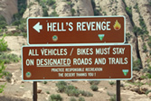 Hells Revenge Sign