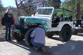 Airing Down on the Trailhead