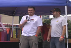 Kevin and Doug on the Podium