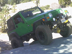 Tony on his way to Rubicon Springs